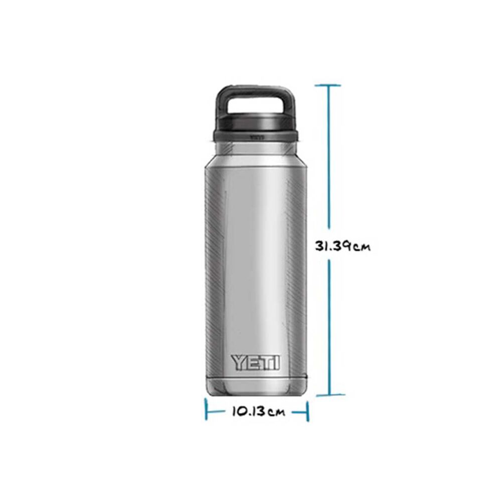 YETI® Rambler® Bottle with Chug Cap Black - Image 4