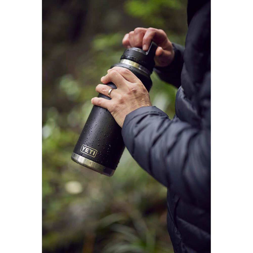 YETI® Rambler® Bottle with Chug Cap Black - Image 7