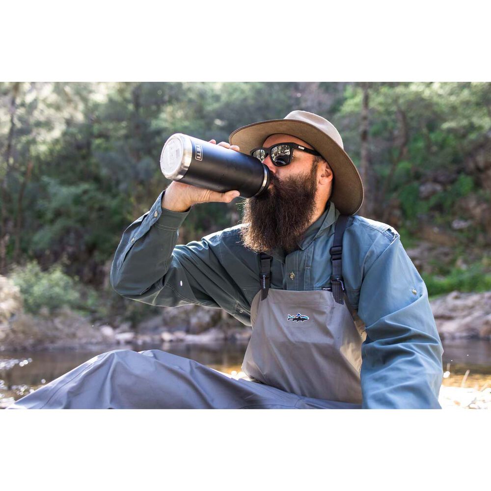 YETI® Rambler® Bottle with Chug Cap Black - Image 9